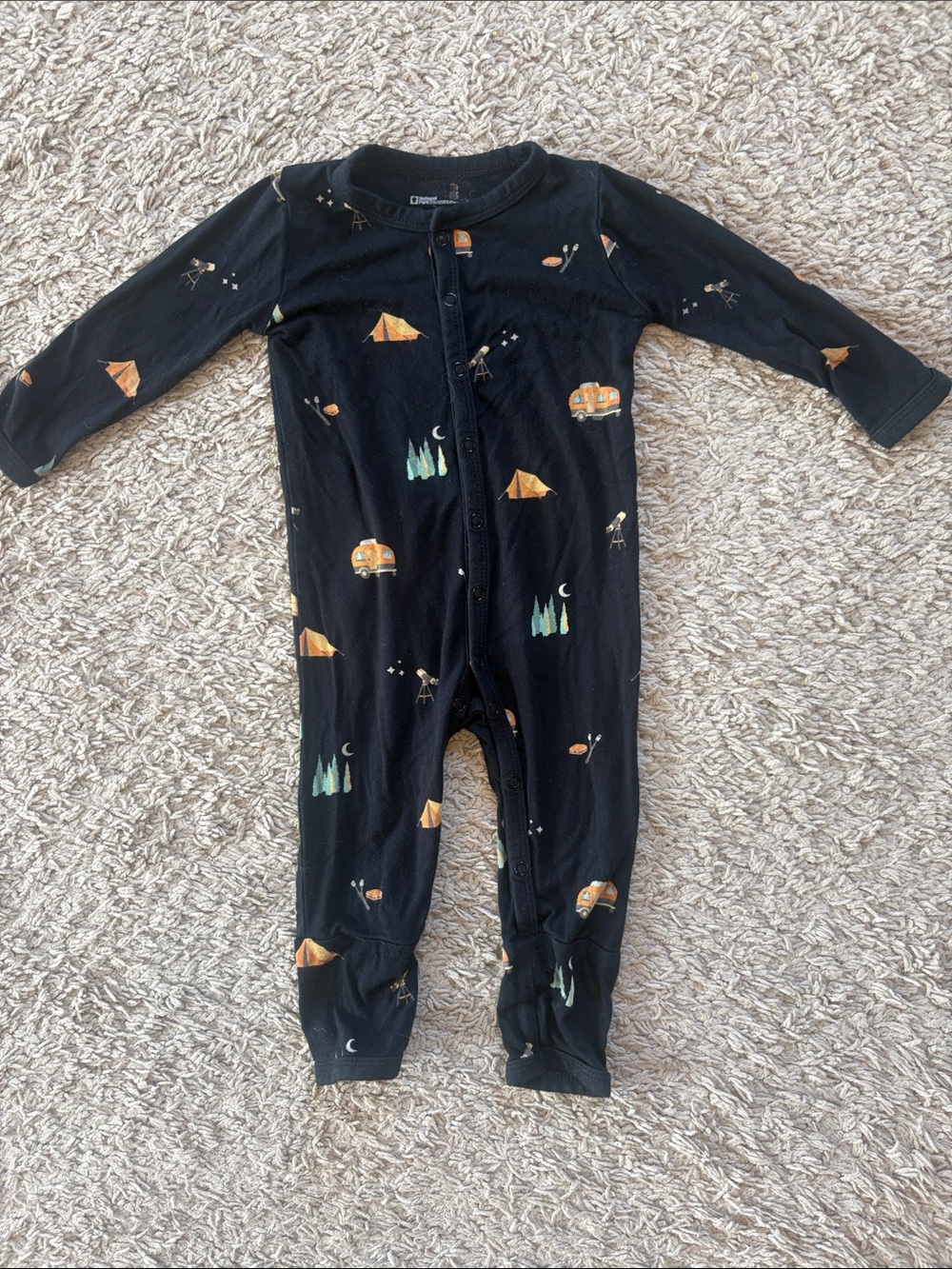 Kyte BABY Bamboo “Under the Stars” Romper. Like New. Size: 3-6 months. Unisex.